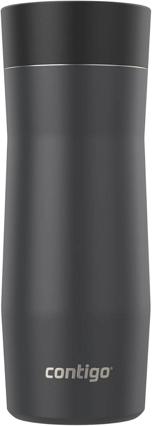 Contigo West Loop 3.0 Stainless Steel Insulated Travel Mug, Leak Proof with AutoSeal Lid, 16oz, Matte Black