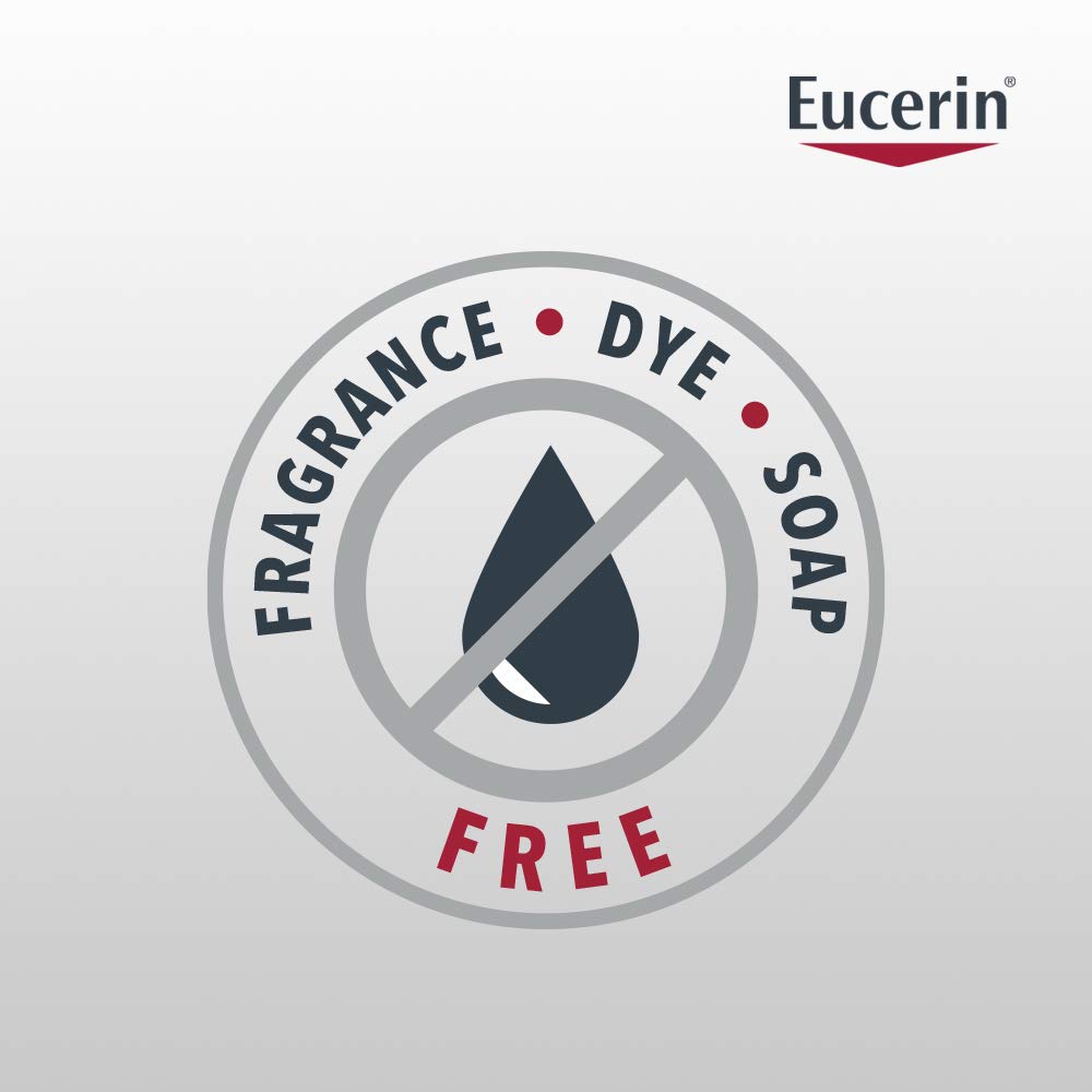 Eucerin Eczema Relief Cream Body Wash, Eczema Body Wash with Colloidal Oatmeal, Ceramide-3 and Licorice Root Extract, 13.5 Fl Oz Bottle