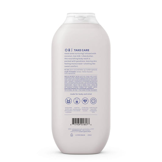 Method Body Wash, Simply Nourish, Paraben and Phthalate Free, 18 oz (Pack of 1)