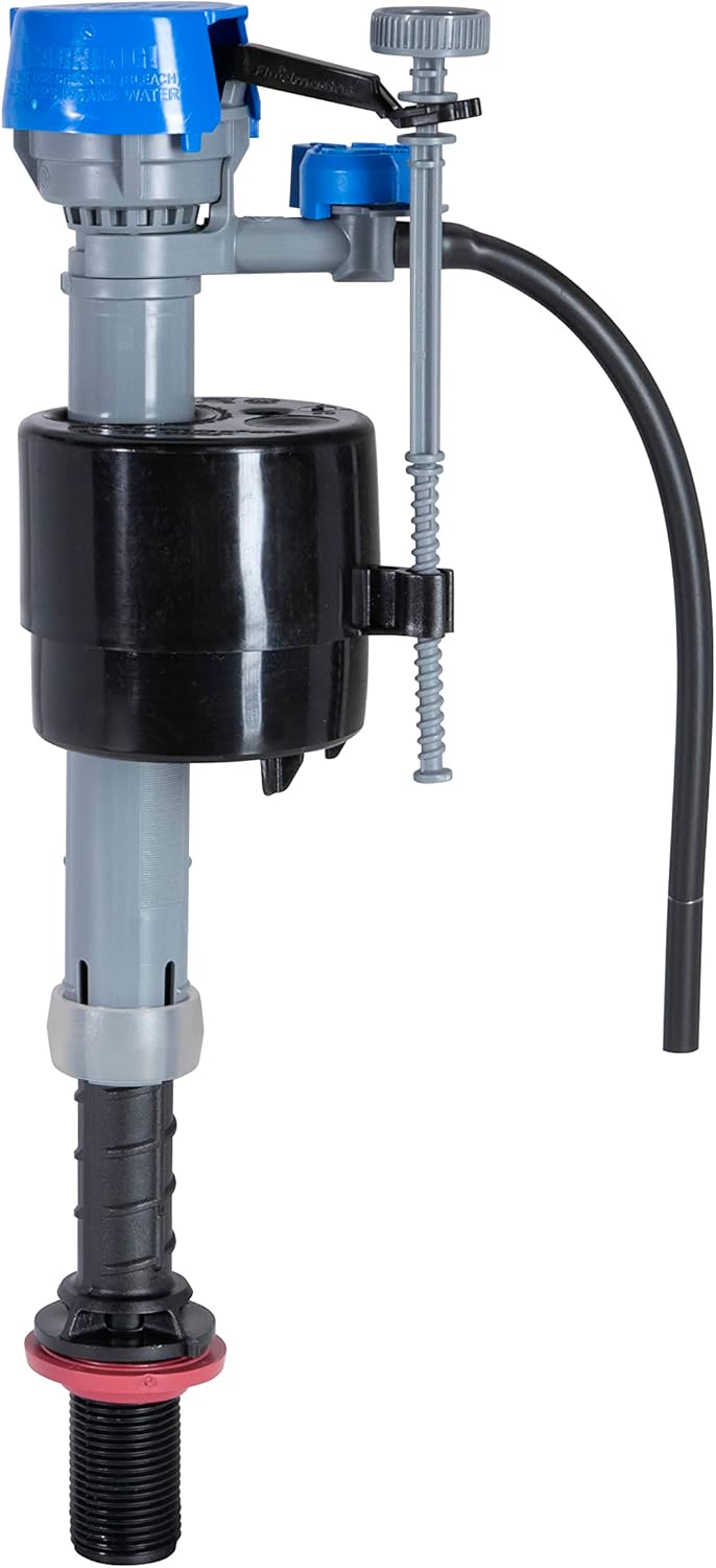 Fluidmaster 400H-002 Performax Universal Toilet Fill Valve High Performance Tank and Bowl Water Control, 1-Pack, Multicolor
