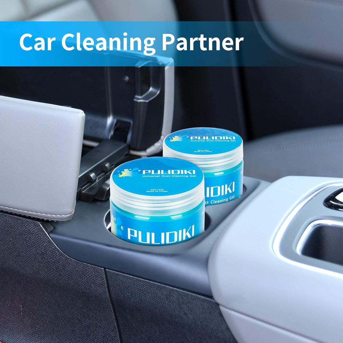 PULIDIKI Car Cleaning Gel Car Clean Putty, Universal Car Interior Cleaner Slime, Perfect Cleaning Kit Supplies, Auto Detailing Tools Car Accessories, Dust Remover Gifts for Men Women