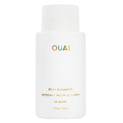 OUAI Body Cleanser, St. Barts - Foaming Body Wash with Jojoba Oil and Rosehip Oil to Hydrate, Nurture, Balance and Soften Skin - Paraben, Phthalate and Sulfate Free Skin Care Products (10 Fl Oz)