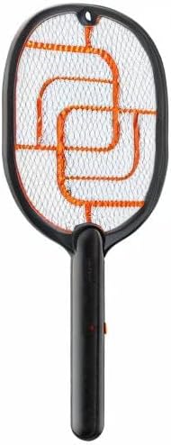 GAIATOP Electric Fly Swatter, 3800V Battery Powered Handheld Fly Zapper, 3-Layer Protection Grid Bug Zapper Racket for Home Bedroom Kitchen Office Backyard Patio Indoor Outdoor