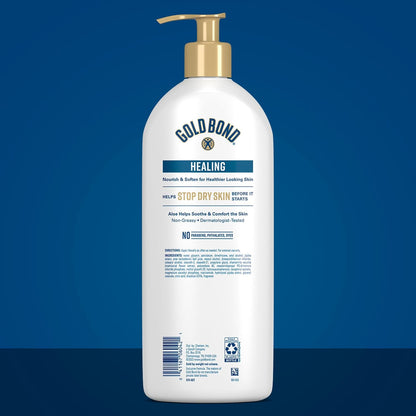 Gold Bond Healing Hydrating Lotion With Aloe Moisturizes, Heals & Smooths Dry Skin, Delivers Immediate 24-Hour Hydration, Value Size, 24 oz.