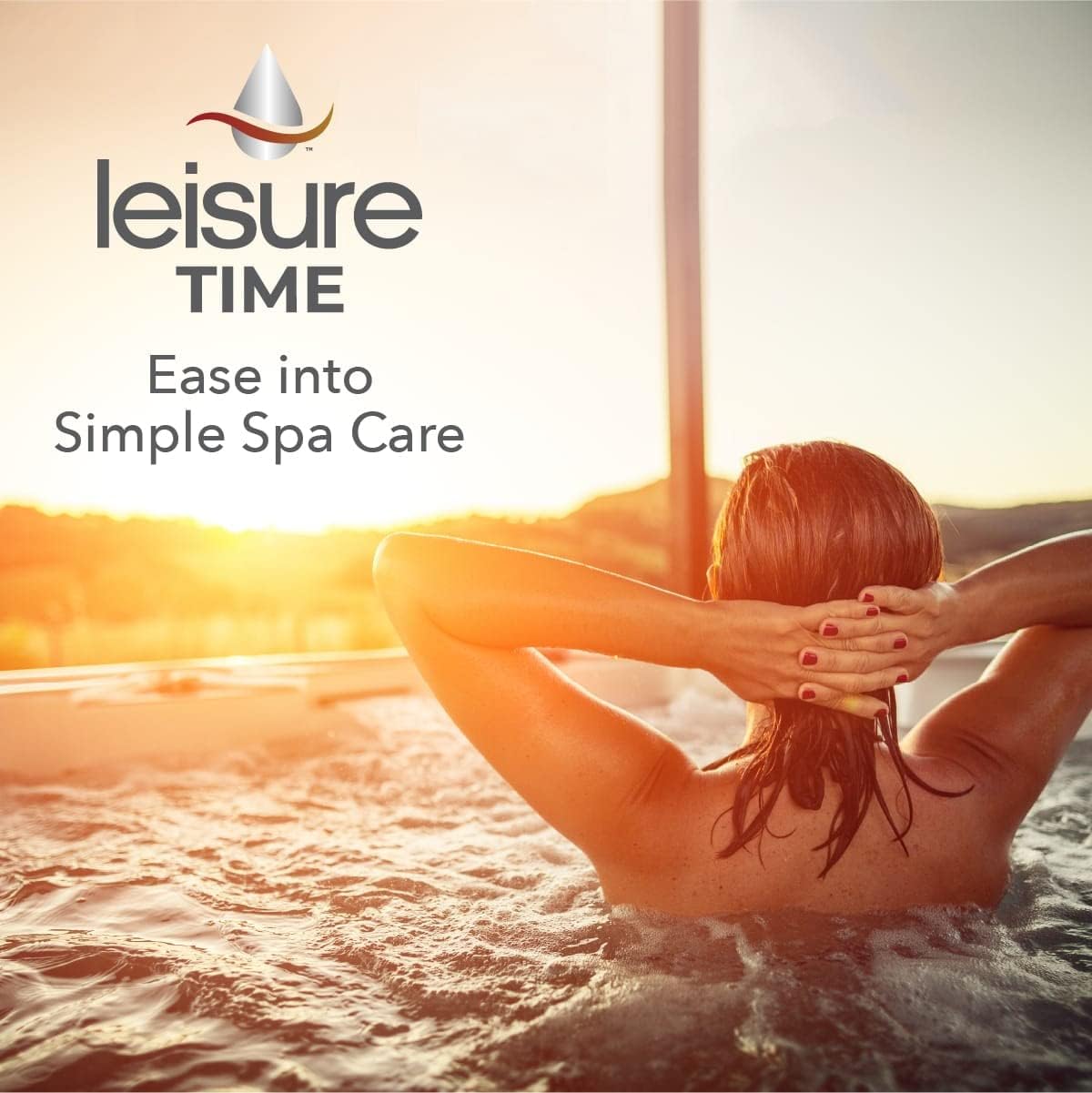 Leisure Time E5 Spa 56 Chlorinating Granules for Spas and Hot Tubs - Maintains Clean, Clear, Sanitized Water, 5 lbs