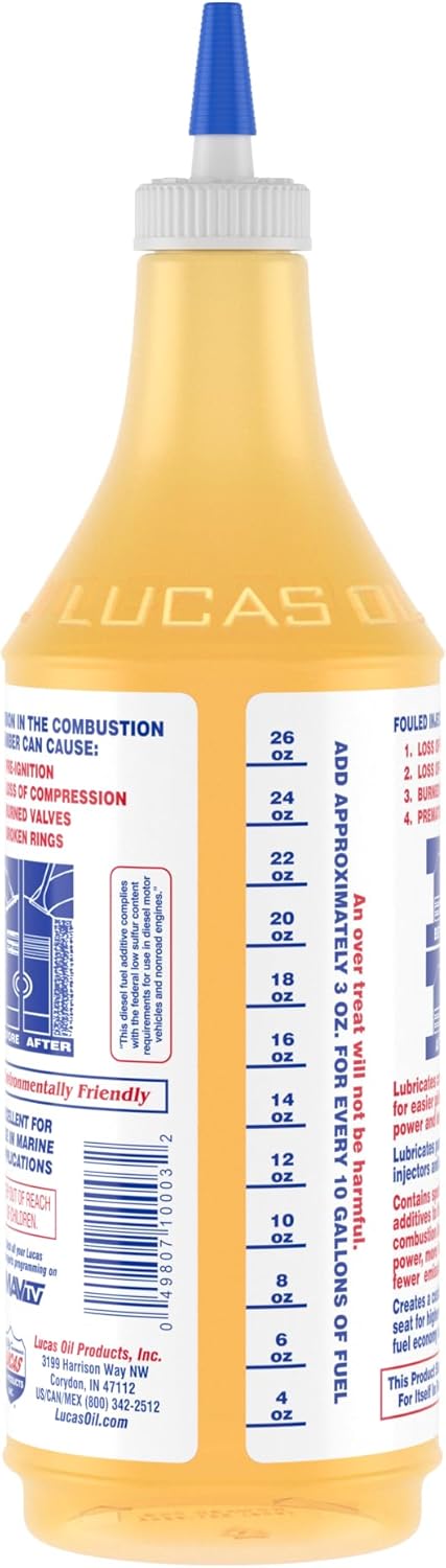 Lucas Oil 10003 Fuel Treatment - 1 Quart