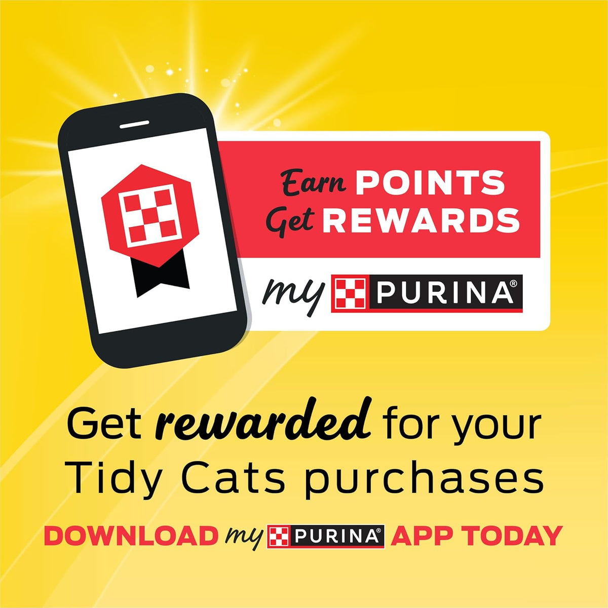 Purina Tidy Cats Free and Clean Unscented Cat Litter - 38 lb. Box