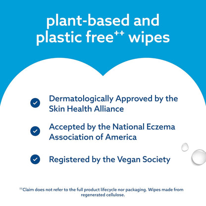 WaterWipes Sensitive+ Newborn & Baby Wipes, 3-In-1 Cleans, Cares, Protects, 99.9% Water, Unscented & Hypoallergenic, 720 Count (12 Packs)