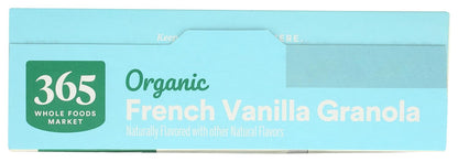 365 by Whole Foods Market, Organic French Vanilla Almond Granola, 17 Ounce