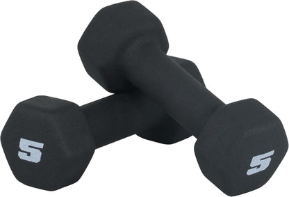 CAP Barbell Neoprene Dumbbell Weights Pairs & Sets | Multiple Colors