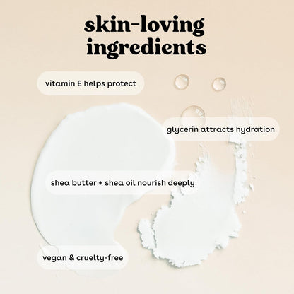 eos Shea Better Body Lotion Vanilla Cashmere, 24-Hour Moisture Skin Care, Lightweight & Non-Greasy, Natural Shea, Vegan, Vanilla Body Lotion, 16 fl oz