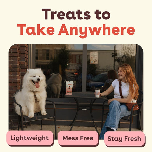 Pupford Freeze Dried Training Treats for Dogs & Puppies, 475+ Three Ingredient Bites (Beef Liver, 4 oz)