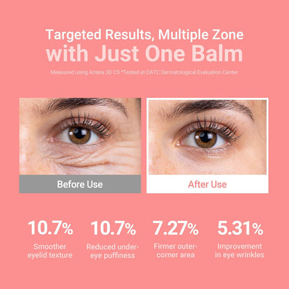 KAHI Wrinkle Bounce Multi Balm Stick | PDRN Collagen Wrinkle Stick | Korean Skin Care |All-in-One Hydrating Lip Balm Eye Cream Neck Cream Make Up Base & Face Mist Moisture Balm