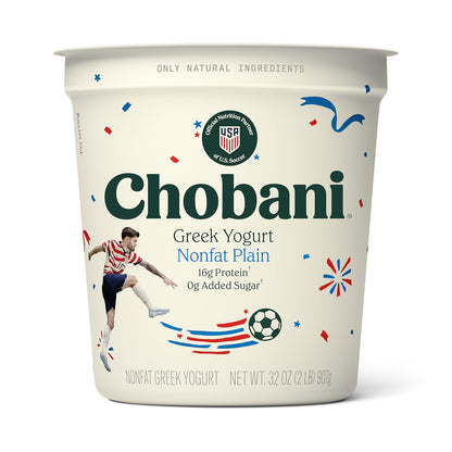 Chobani® Non-Fat Plain Greek Yogurt 32oz