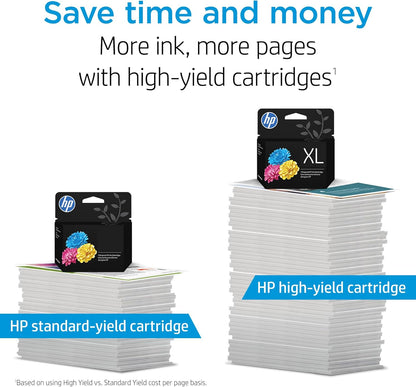HP 64 Black & Tri-Color Ink Cartridges Printers (Combo Pack) | Works with Printer Series: Inspire 7950e; Envy Photo 6200, 7100, 7800; Tango | Eligible for Instant Ink | X4D92AN