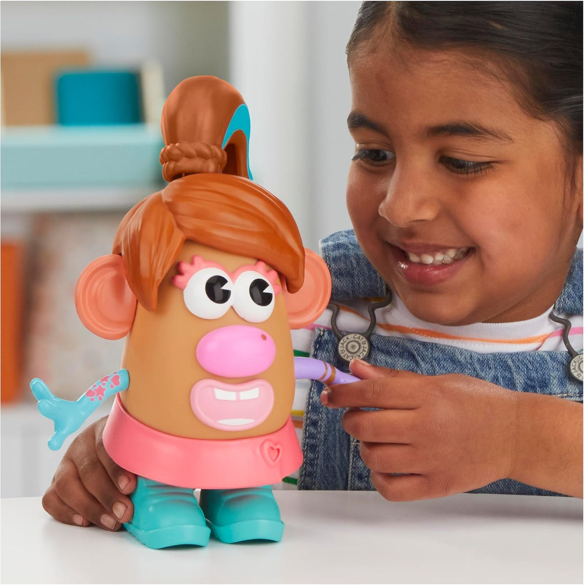 Potato Head Express Yourspud Playset with 1 Potato Body and 32 Accessories, Creative Toddler and Preschool Toys for Boys and Girls 2 Years and Up (Amazon Exclusive)