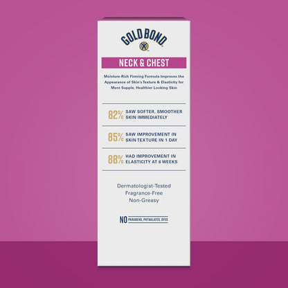 Gold Bond Age Renew Neck & Chest Firming Age Renew Cream, 2 oz., Clinically Tested Skin Firming Cream
