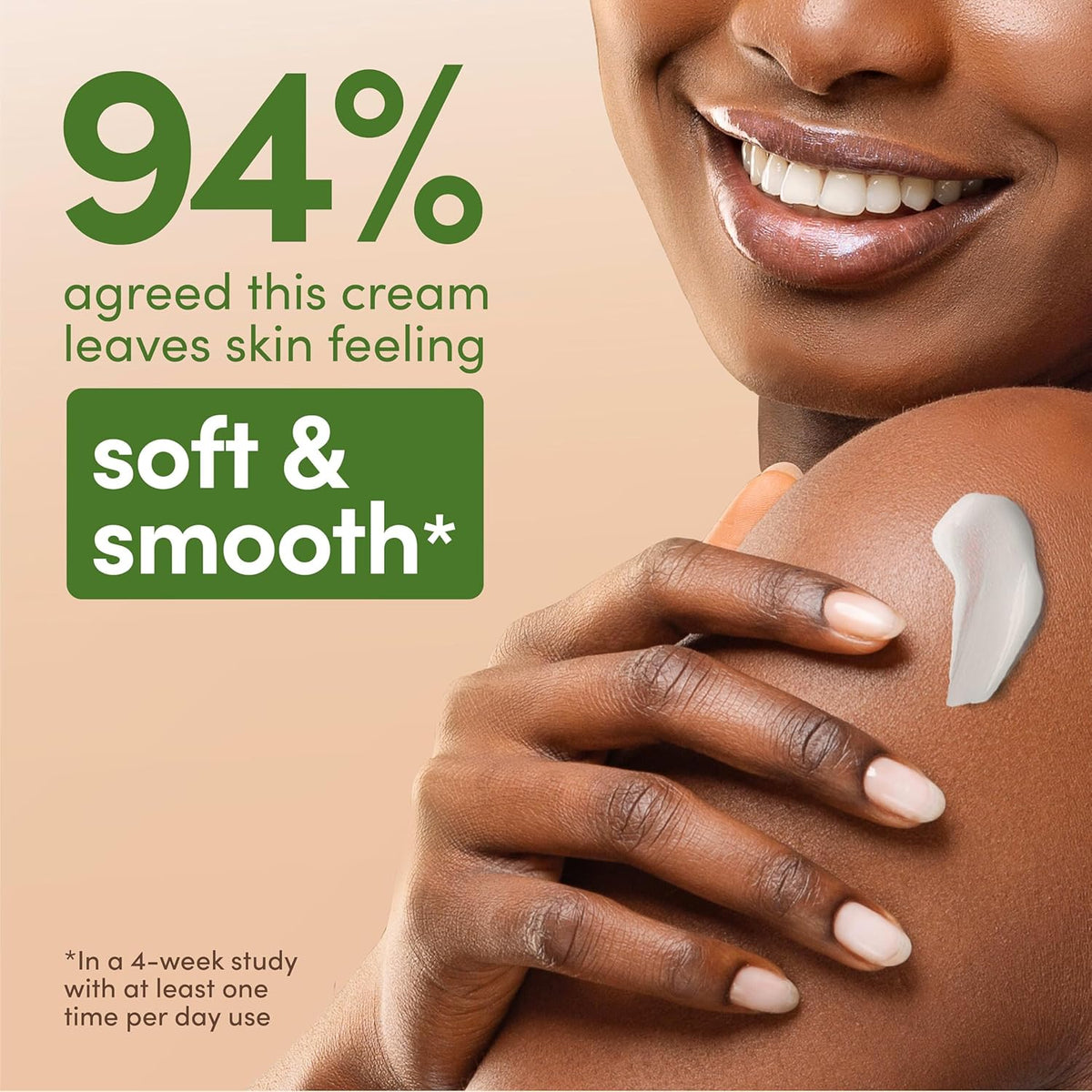 Aveeno Daily Moisturizing Cream with Prebiotic Oat & Shea Butter for Body, Face & Hands Moisturizer Cream, Hydrates Normal to Dry, Sensitive Skin, Fragrance Free, Non-Comedogenic, 20 oz