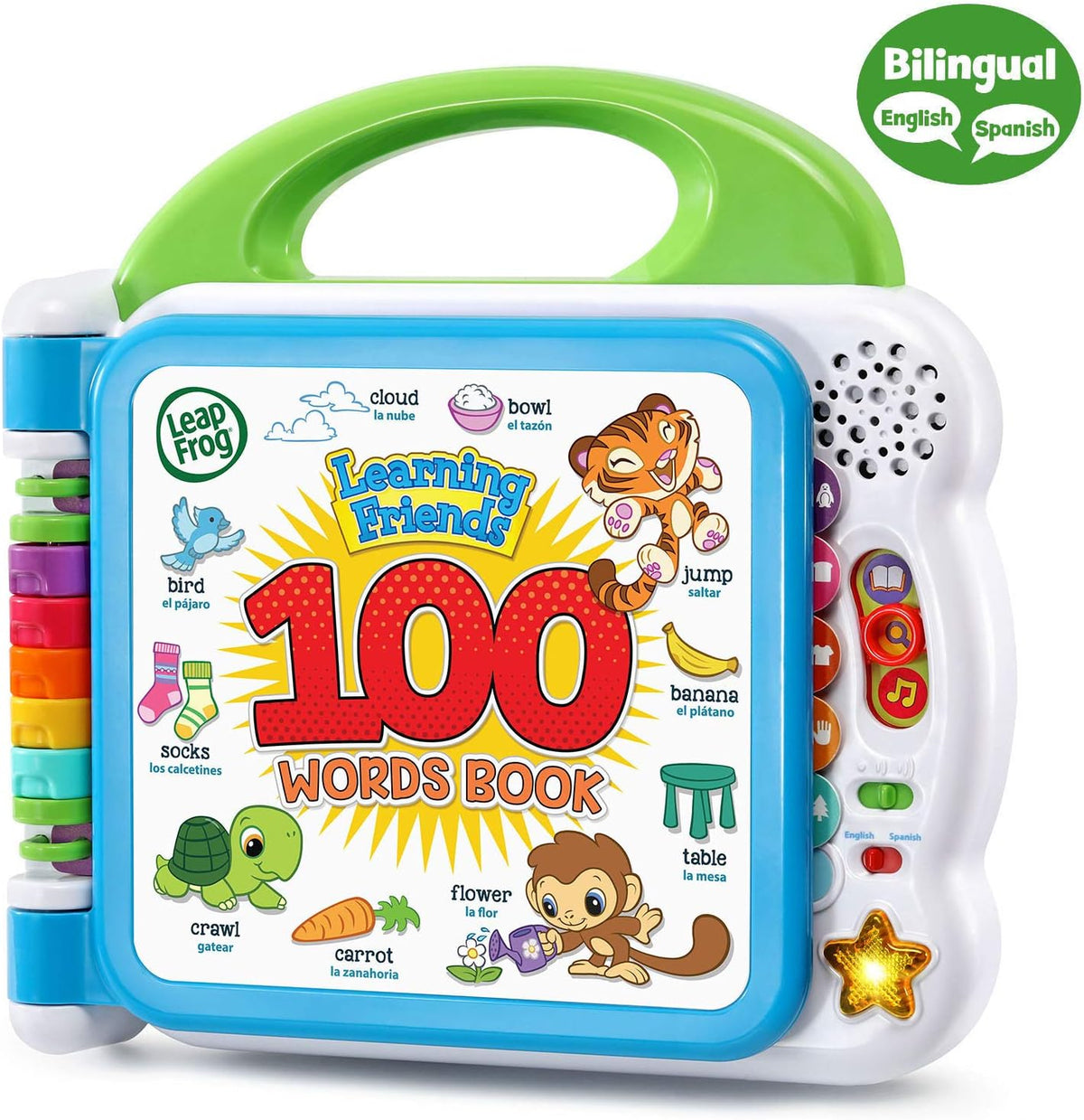 LeapFrog Learning Friends 100 Words Book, Green