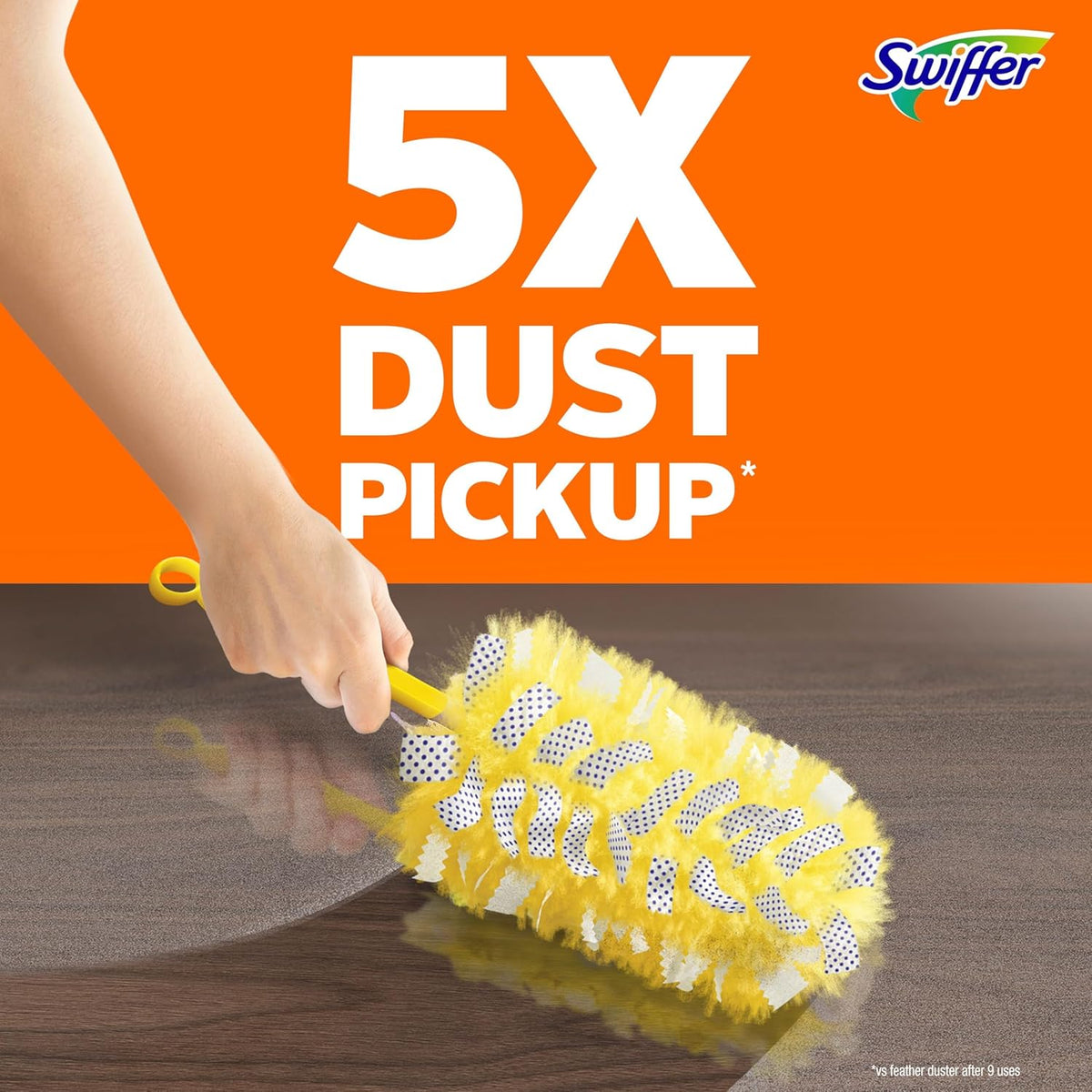 Swiffer Dusters Heavy Duty Multi-Surface Duster Refills for Cleaning, Unscented, 11 Count