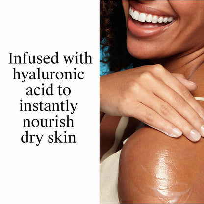 Neutrogena Hydro Boost Body Moisturizing Gel Cream with Hyaluronic Acid, Non-Greasy & Fast Absorbing, Lightweight Hydrating Body Lotion for Normal to Dry Skin, Fragrance-Free, 16 oz