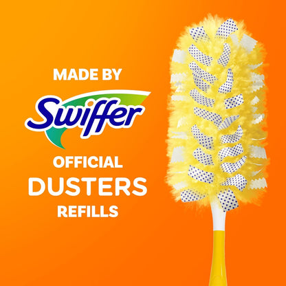 Swiffer Pet Heavy Duty Dusters Refills, Multisurface 360 Dusters with Febreze Odor Defense, 11 Count